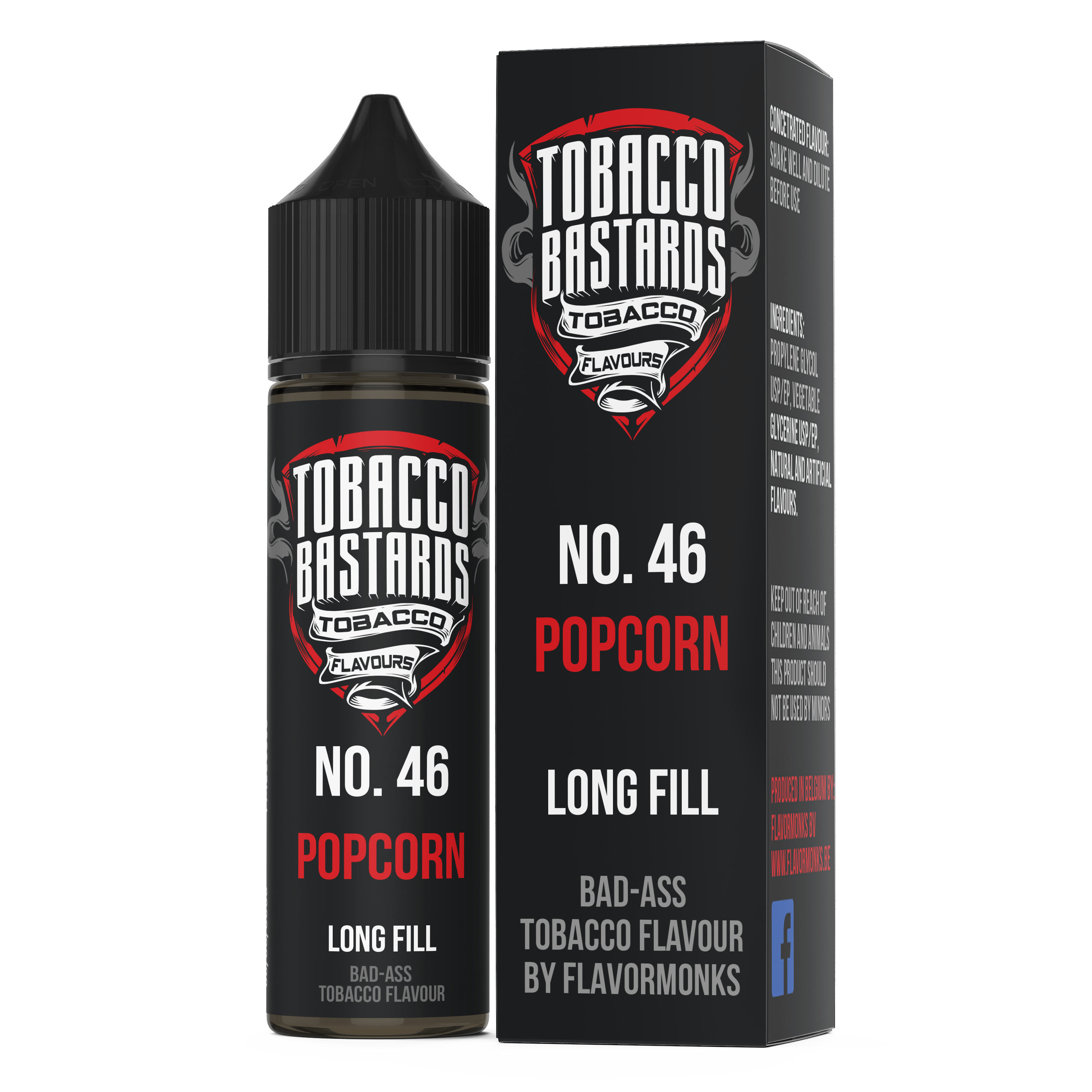 Tabak aroma No. 46 Popcorn Long Fill - Flavormonks