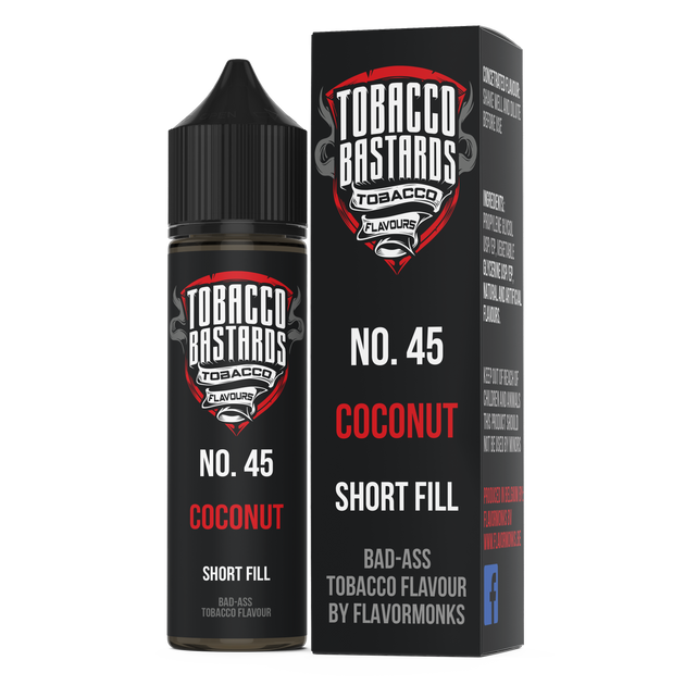 Tabak aroma No. 45 Coconut Short Fill - Flavormonks