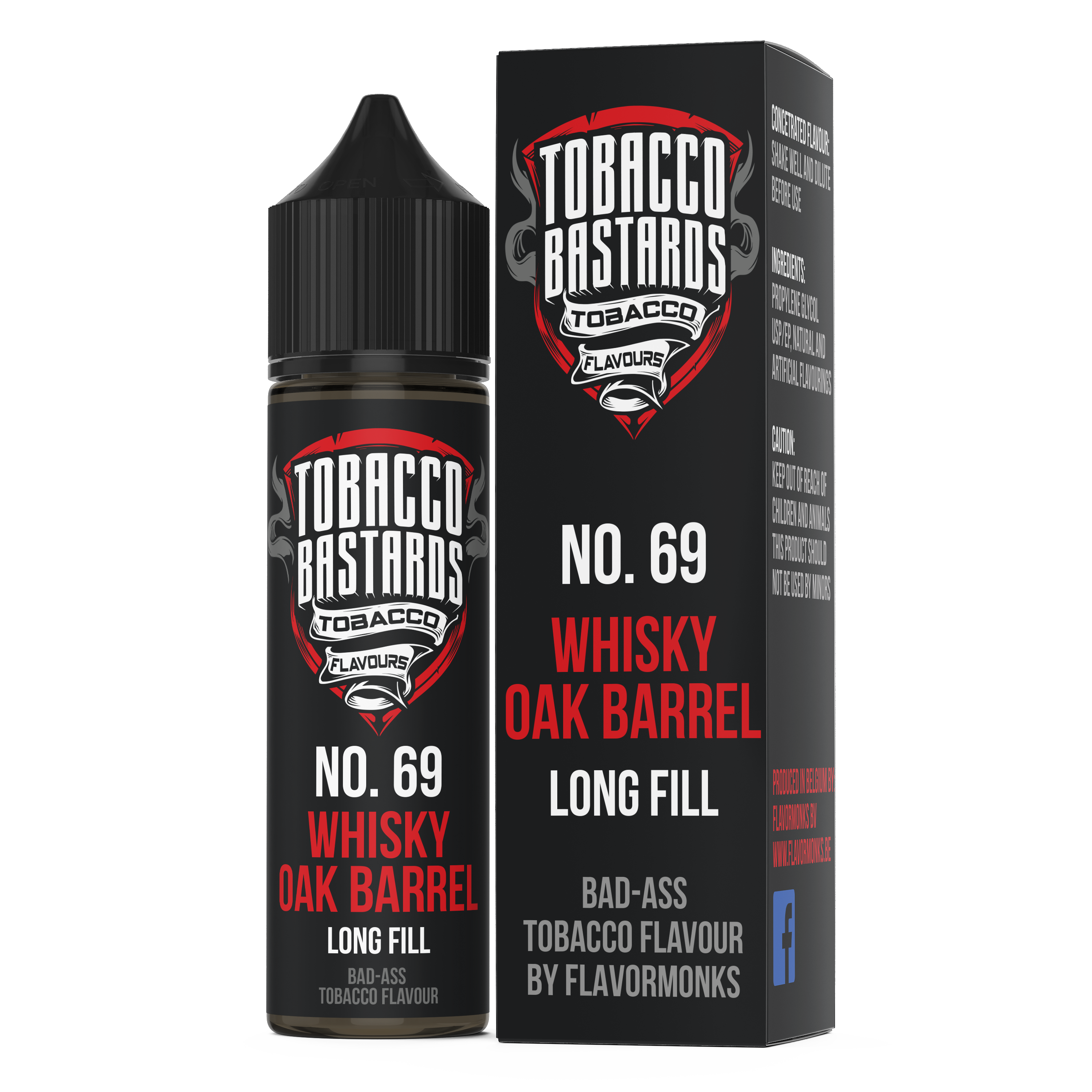 Tabak aroma No. 69 Whisky Oak Barrel Long Fill - Flavormonks
