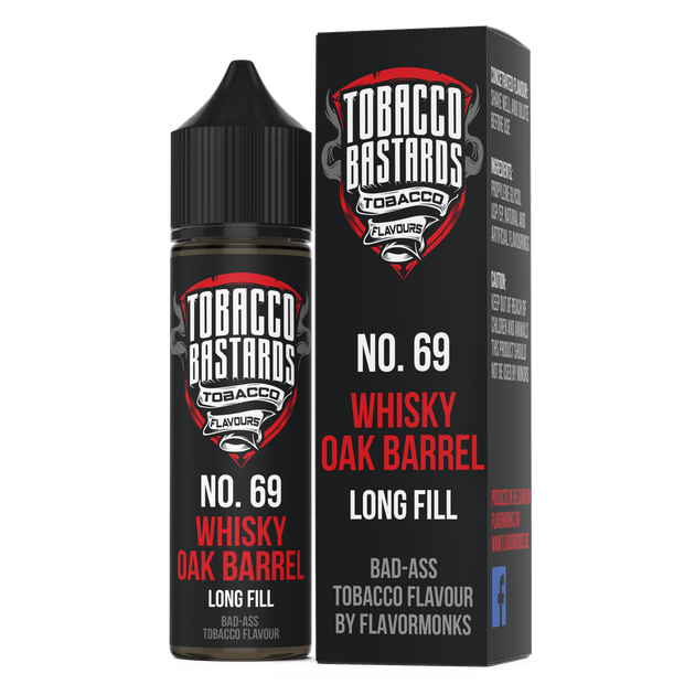 Tabak aroma No. 69 Whisky Oak Barrel Long Fill - Flavormonks