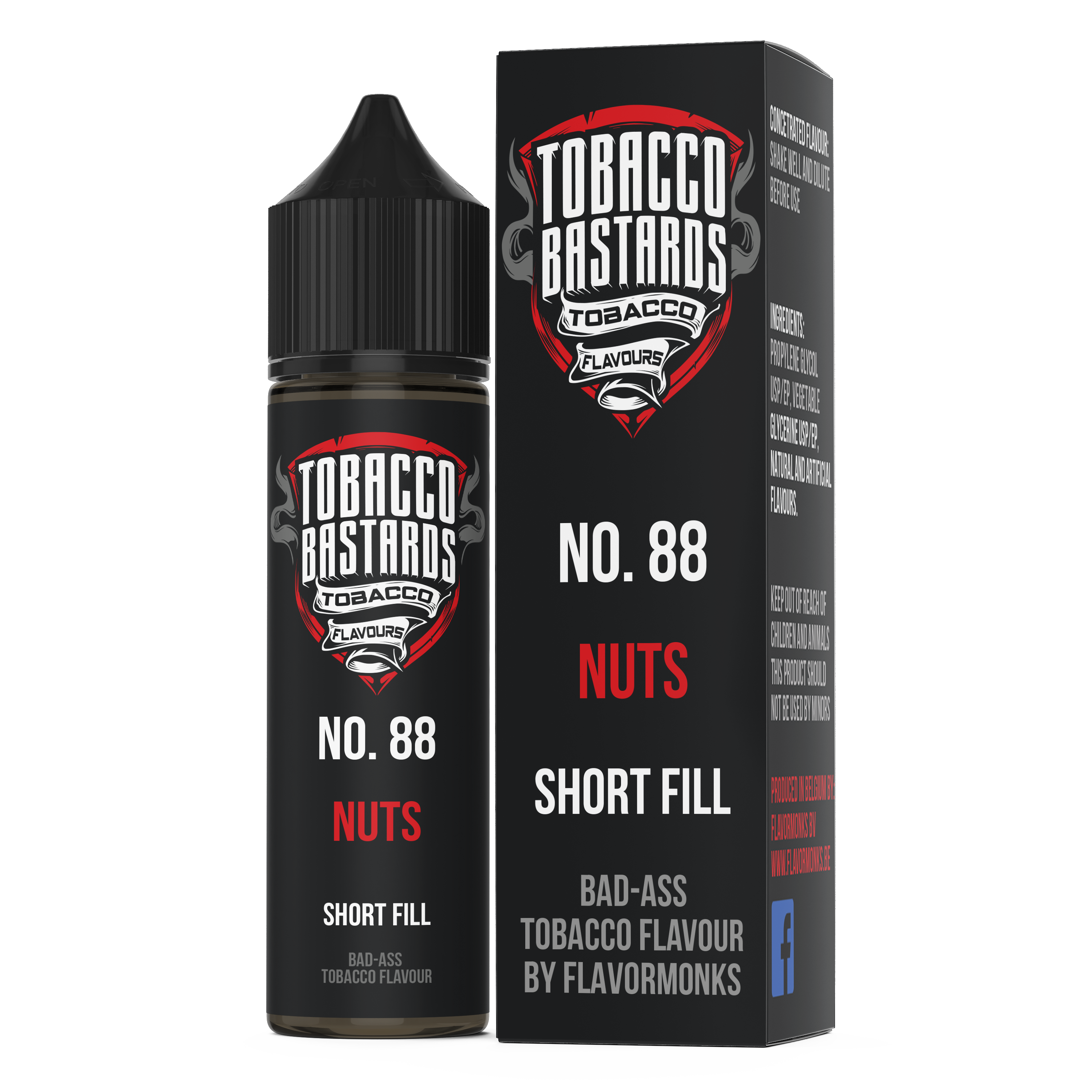 Tabak aroma No. 88 Nuts Short Fill - Flavormonks
